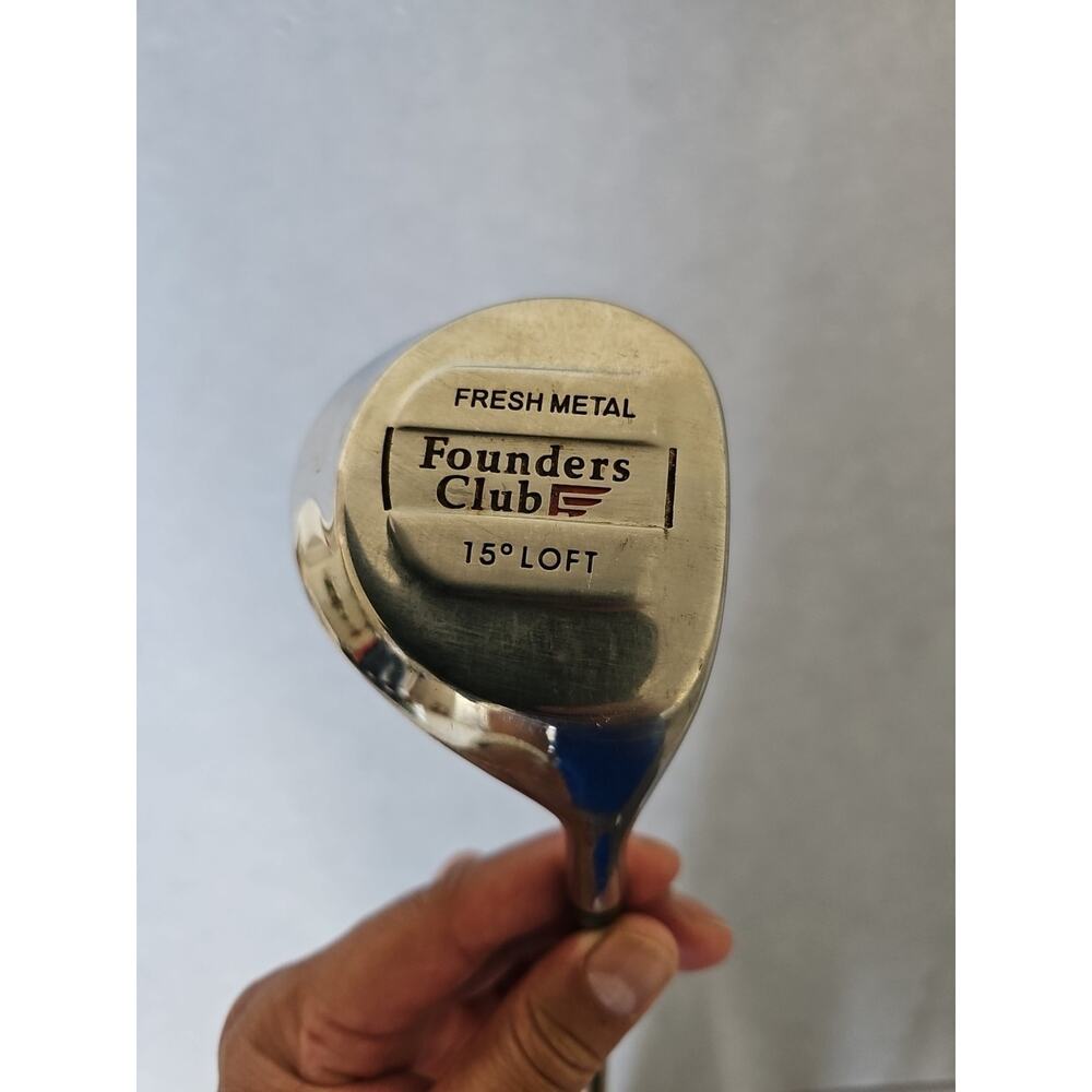 Founders Club The Judge 15º Fairway 3 Wood Fresh Metal S Flex Graphite Golf Club